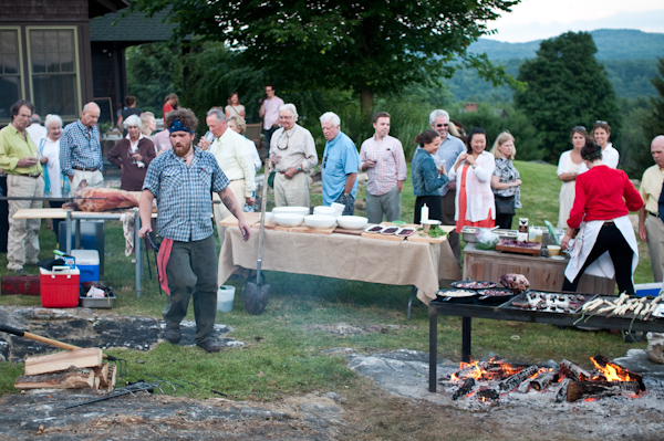 Photograph of the Berkshire Food Guild's Midsummer Feast by Diana Pappas. www.dianapappas.com